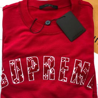 ルイヴィトン(LOUIS VUITTON)の美品 Supreme × LOUIS VUITTON  Arc Logo (スウェット)