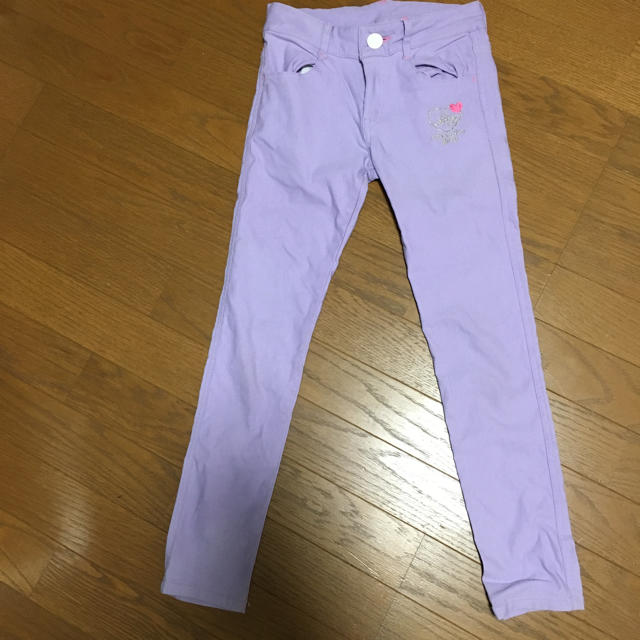 JENNI(ジェニィ)のALGY うす紫のパンツ 140cm  キッズ/ベビー/マタニティのキッズ服女の子用(90cm~)(パンツ/スパッツ)の商品写真