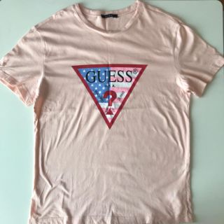 ゲス(GUESS)の【メンズ】ゲスほぼ新品＊アメリカンロゴTシャツ(Tシャツ/カットソー(半袖/袖なし))