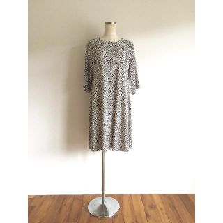 マリメッコ(marimekko)のmarimekkoマリメッコ/ワンピース/M/LIMONA/北欧/ストレッチ(ひざ丈ワンピース)