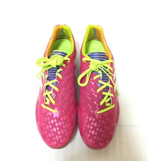 adidas/アディダス 27.5 cmサッカースパイク/シューズ ピンクカラー