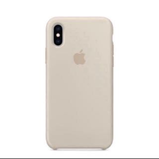 アップル(Apple)の iPhoneXS シリコーンケース ストーン 新品未開封(iPhoneケース)