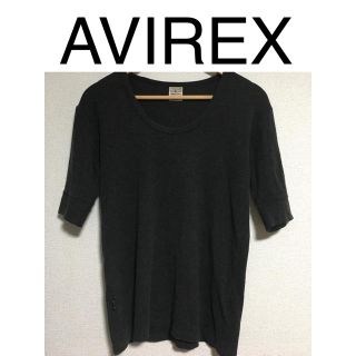 アヴィレックス(AVIREX)のAVIREX アヴィレックス 5分袖 Tシャツ Uネック(Tシャツ/カットソー(半袖/袖なし))