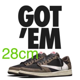 ナイキ(NIKE)のNIKE AIR JORDAN 1 LOW TRAVIS SCOTT(スニーカー)