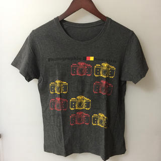 DALUC 半袖 Tシャツ グレー xsサイズ カメラ(Tシャツ(半袖/袖なし))