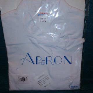 新品　レディース医務衣　APRON　半袖白衣(その他)