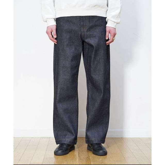 SUNSEA(サンシー)のorder loose denim pants メンズのパンツ(デニム/ジーンズ)の商品写真