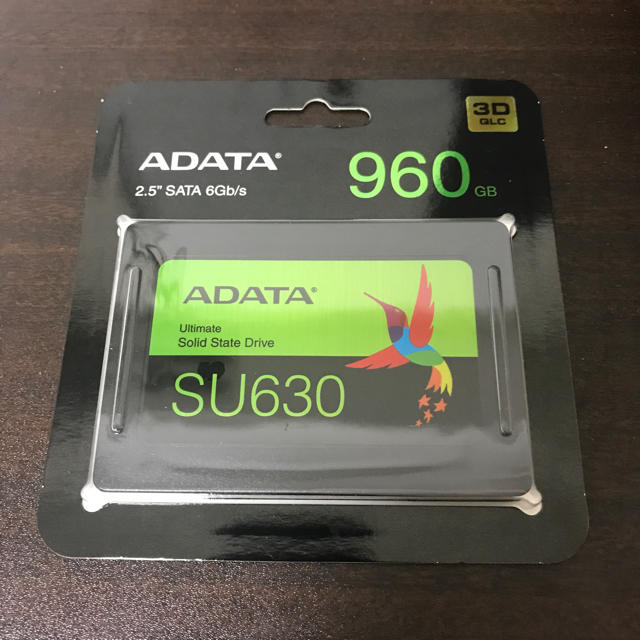 【カテゴリ】 新品未使用 ADATA SSD 960GB SU630の通販 by transceive's shop｜ラクマ します