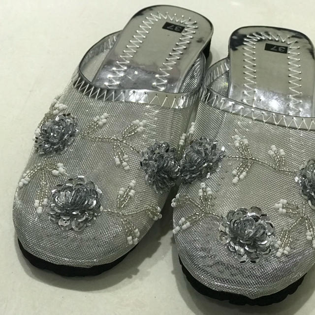 シルバー41 chaka様 レディースの靴/シューズ(サンダル)の商品写真