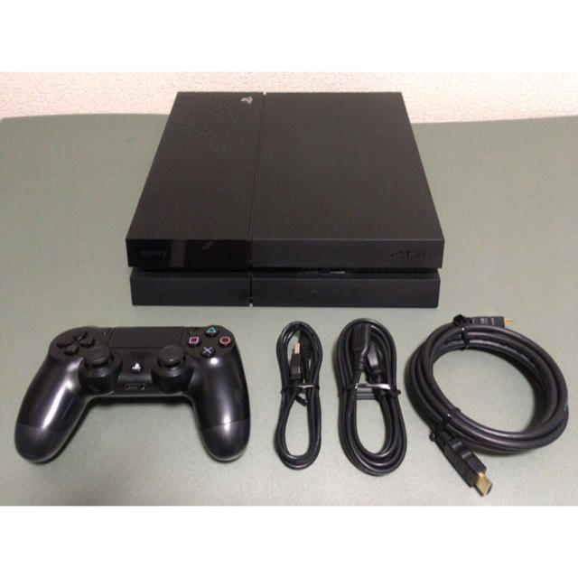 エンタメ/ホビー【PS4】PlayStation4 500GB ジェットブラック