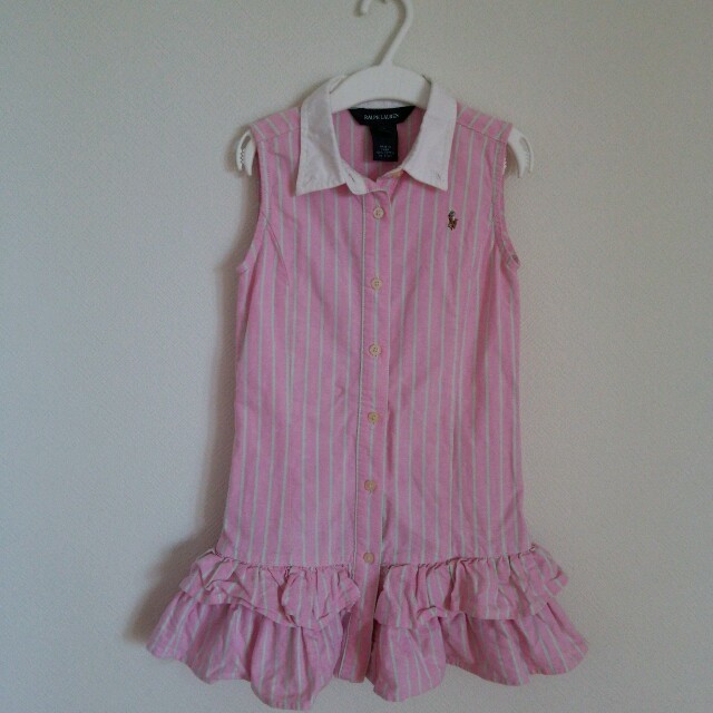 Ralph Lauren(ラルフローレン)のラルフローレン♡ワンピース5T キッズ/ベビー/マタニティのキッズ服女の子用(90cm~)(ワンピース)の商品写真