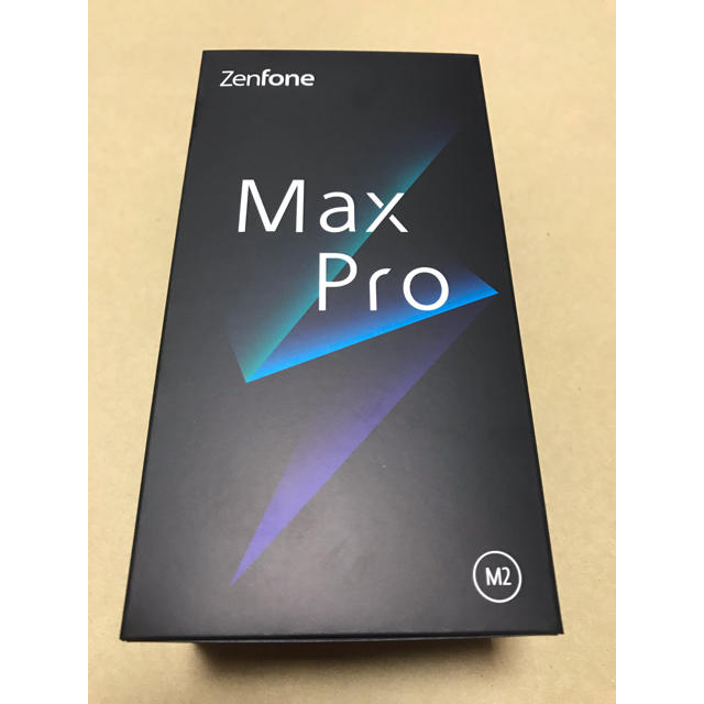 新品未開封 ASUS ZenFone MAX Pro(M2) い出のひと時に、とびきりの ...