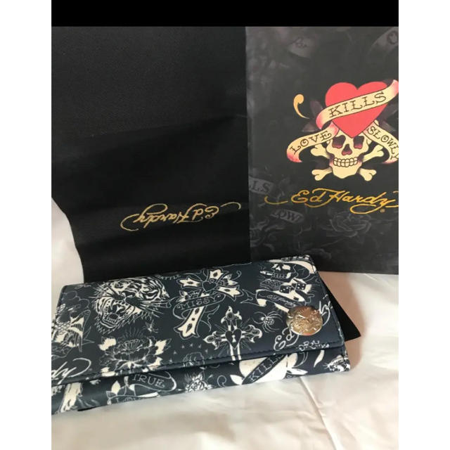 Ed Hardy - エドハーディ 長財布の通販 by kk-Collection|エドハーディーならラクマ