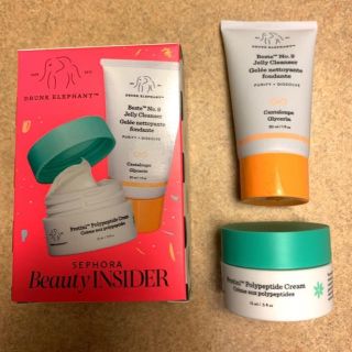 セフォラ(Sephora)のDrunk Elephant 洗顔 フェイスクリーム セット(サンプル/トライアルキット)