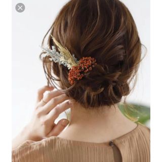 アネモネ(Ane Mone)のヘアアクセサリー ヘッドドレス ブライダル 造花 ヘッドパーツ ボタニカル(ヘッドドレス/ドレス)