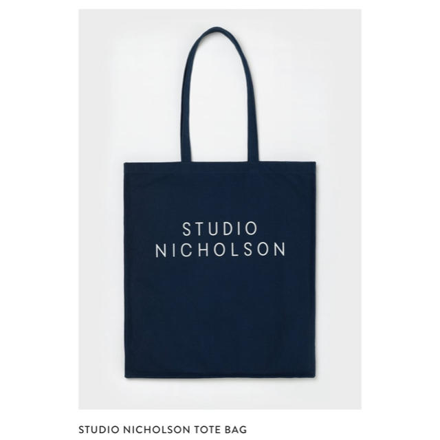 studio nicholson ロゴトートバッグ スタジオニコルソン