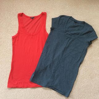 セオリー(theory)の美品 2点セット セオリー(moussy、アバクロ、ザラ、アディダス、GAP(Tシャツ(半袖/袖なし))