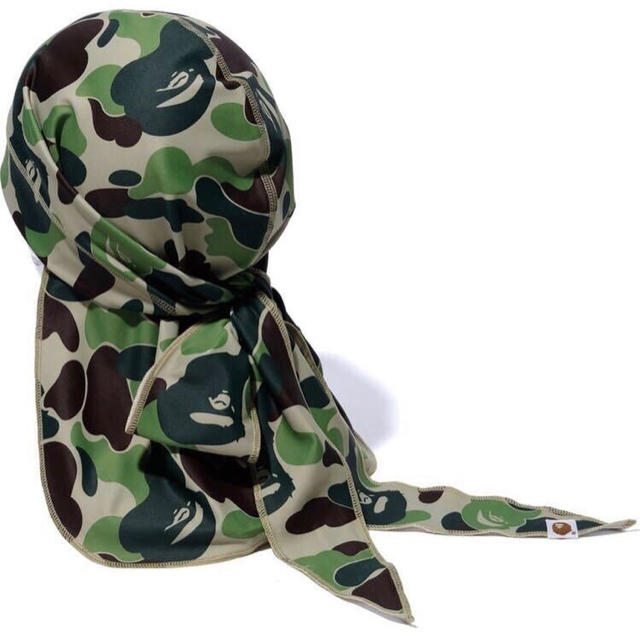 A BATHING APE(アベイシングエイプ)のBAPE ドゥーラグ 緑 メンズの帽子(その他)の商品写真