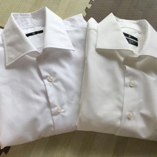 スーツカンパニー(THE SUIT COMPANY)の【一度のみの使用✨】メンズワイシャツ 長袖 2枚セット(シャツ)