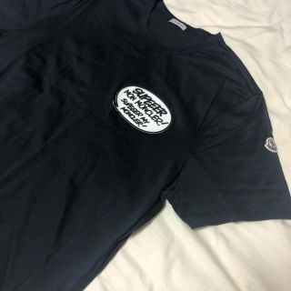 モンクレール(MONCLER)のモンクレール ワッペン Tシャツ ブラック(Tシャツ/カットソー(半袖/袖なし))