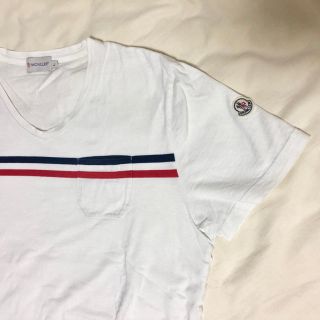 モンクレール(MONCLER)のモンクレール ワッペン Tシャツ L(Tシャツ/カットソー(半袖/袖なし))