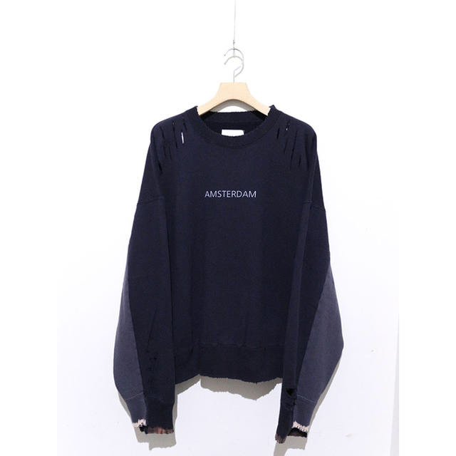 SUNSEA(サンシー)のstein OVERSIZED REBUILD SWEAT L/S メンズのトップス(スウェット)の商品写真