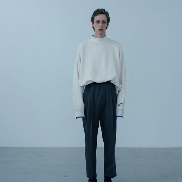 SUNSEA(サンシー)のstein OVERSIZED REBUILD SWEAT L/S メンズのトップス(スウェット)の商品写真