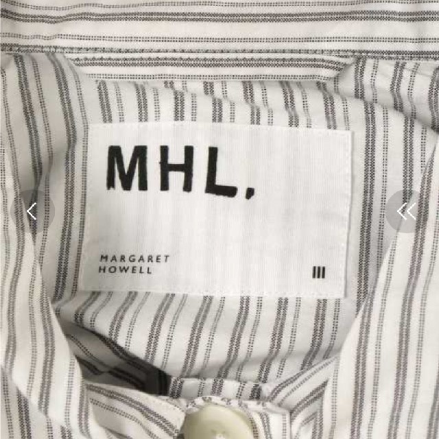 MARGARET HOWELL(マーガレットハウエル)のMHL. 7分袖シャツ レディースのトップス(Tシャツ(半袖/袖なし))の商品写真
