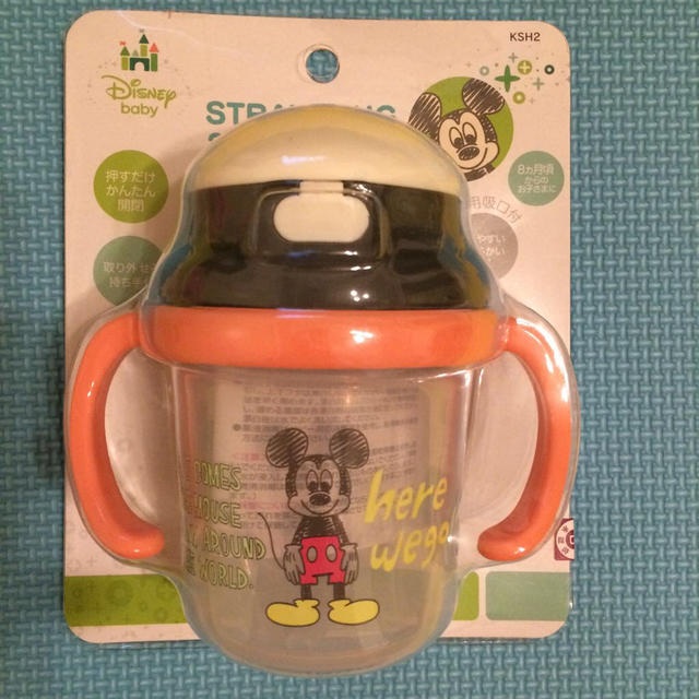 Disney(ディズニー)のストローマグ ✳︎Disneyミッキー キッズ/ベビー/マタニティの授乳/お食事用品(マグカップ)の商品写真
