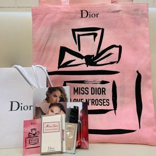 ディオール(Dior)の【サンプル付】ミスディオール展覧会 限定トートバッグ(トートバッグ)