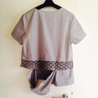 コムデギャルソン(COMME des GARCONS)の新品 トリコGARÇONSブラウス(シャツ/ブラウス(半袖/袖なし))