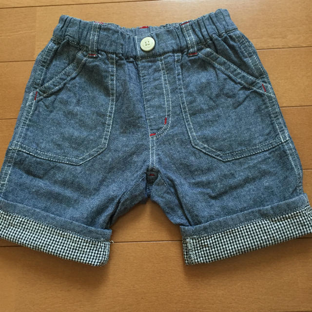 3can4on(サンカンシオン)の3can4on  ハーフパンツ100  キッズ/ベビー/マタニティのキッズ服男の子用(90cm~)(パンツ/スパッツ)の商品写真