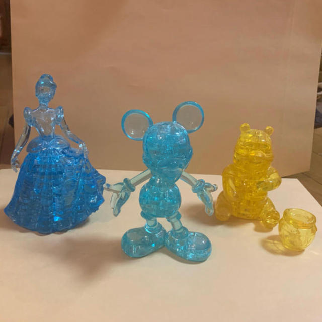 Disney(ディズニー)のネコミミ様専用 立体 クリスタルパズル エンタメ/ホビーのおもちゃ/ぬいぐるみ(模型/プラモデル)の商品写真
