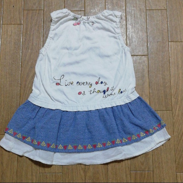 WILL MERY(ウィルメリー)のWill  Mery ウィルメリー  ワンピース  100㎝ キッズ/ベビー/マタニティのキッズ服女の子用(90cm~)(ワンピース)の商品写真