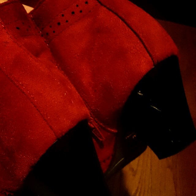 ♡ボルドー　ショートブーツ♡ レディースの靴/シューズ(ブーツ)の商品写真