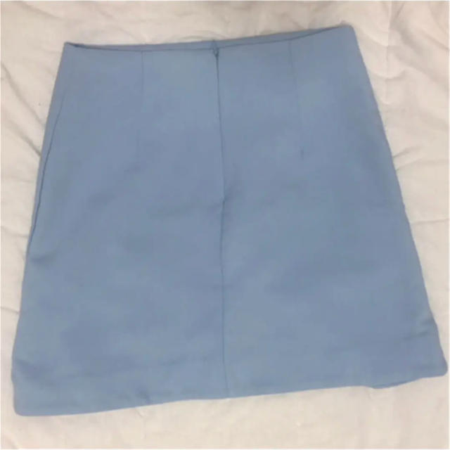 OHOTORO(オオトロ)のOHOTORO タイトスカート アイスブルー🍅さん専用 レディースのスカート(ミニスカート)の商品写真