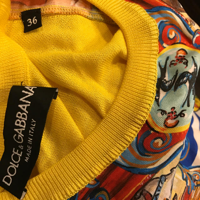 DOLCE&GABBANA(ドルチェアンドガッバーナ)のドルチェ&ガッバーナ タンクトップ DOLCE&GABBANA レディースのトップス(タンクトップ)の商品写真