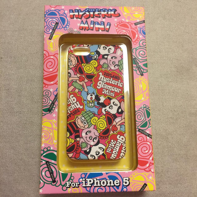 HYSTERIC MINI(ヒステリックミニ)のヒステリックミニ iPhone5ケース スマホ/家電/カメラのスマホアクセサリー(モバイルケース/カバー)の商品写真