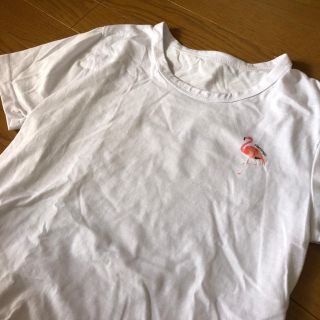 フラミンゴTシャツ (Tシャツ(半袖/袖なし))