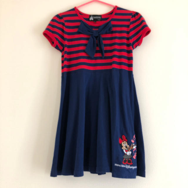 Disney(ディズニー)の香港ディズニーランド  ワンピース キッズ/ベビー/マタニティのキッズ服女の子用(90cm~)(ワンピース)の商品写真