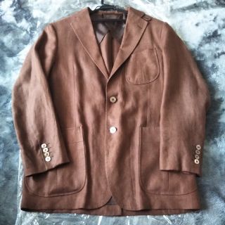 バーバリー(BURBERRY)のバーバリー　サマージャケット　麻(テーラードジャケット)