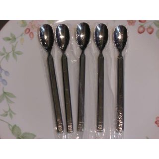 ◆GIVENCHY ジバンシー　コーヒースプーン 5本で　新品(カトラリー/箸)