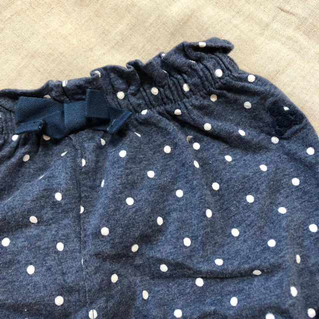 babyGAP(ベビーギャップ)のショートパンツ カボチャパンツ ブルマ 二枚セット 60 キッズ/ベビー/マタニティのベビー服(~85cm)(パンツ)の商品写真