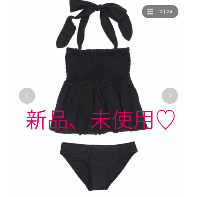 SEA DRESSアンダーフレアシフォンビキニ♡水着 レディースの水着/浴衣(水着)の商品写真