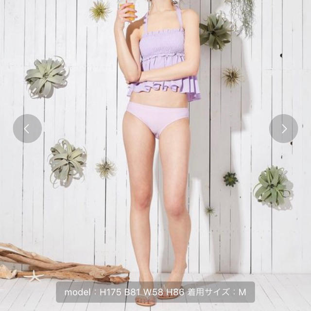 SEA DRESSアンダーフレアシフォンビキニ♡水着 レディースの水着/浴衣(水着)の商品写真