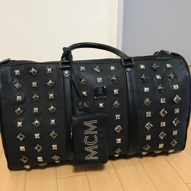 拓美さま専用です‼️MCM ボストンバッグ♡希少スタッズ‼️