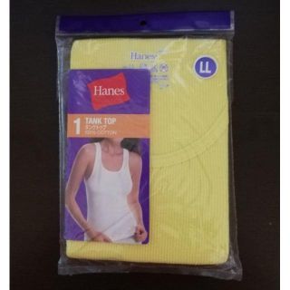 ヘインズ(Hanes)の【値下げ】Hanesタンクトップ（イエロー）(タンクトップ)