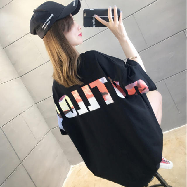 大きいサイズ  Tシャツ レディースのトップス(Tシャツ(半袖/袖なし))の商品写真