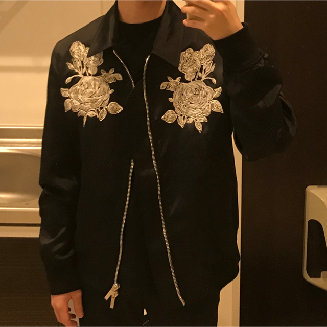 DIOR HOMME 18SS 薔薇刺繍 ROSE ブルゾン 52