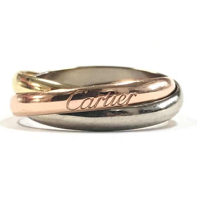 Cartier(カルティエ)の☆カルティエ☆トリニティリング☆3連リング☆12号☆ レディースのアクセサリー(リング(指輪))の商品写真